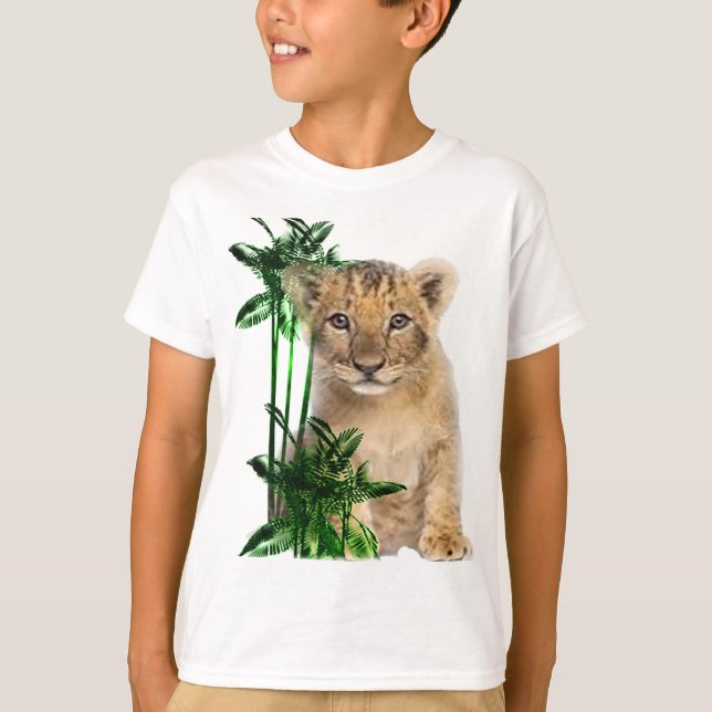 Camiseta lindo-león (Anverso)