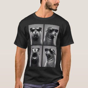 Camiseta Lindo León Marino Animal Divertido