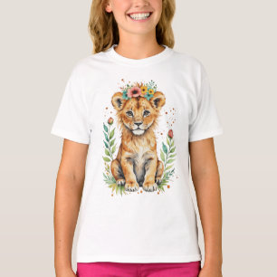 Camiseta Lindo lindo cachorro de lince rojo