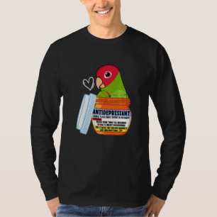 Camiseta Lindo loro antidepresivo I Conuro de máscara roja