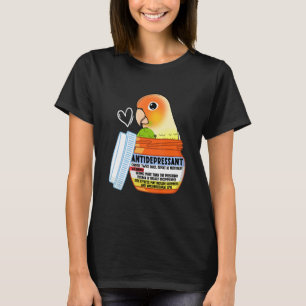 Camiseta Lindo loro antidepresivo I Green Cheek Piña