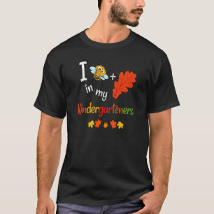 Camiseta Lindo maestro de jardín de infancia otoño vuelta a
