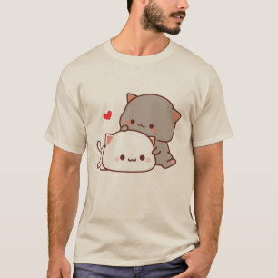 Camiseta lindo mochi peach