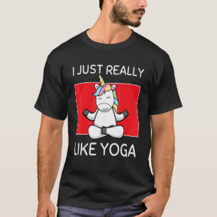 Camiseta Lindo Namaste Unicornio Me Gusta Realmente El Pila