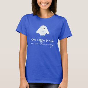 Camiseta Lindo Nuestro pequeño pajarito está en camino - Ma