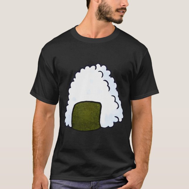 Camiseta lindo onigiri (Anverso)