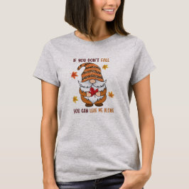 Camiseta Lindo Otoño Dulce Otoño/Gnome