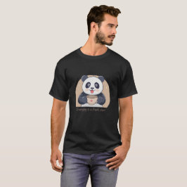 Camiseta Lindo Panda con Café – Todos los Días es un Fresco