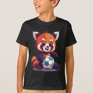 Camiseta Lindo Panda Rojo Fútbol