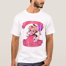 Camiseta Lindo pero asesino (originales)