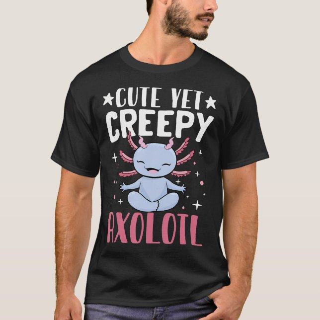 Camiseta Lindo pero espeluznante (Anverso)