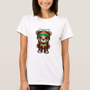 Camiseta lindo, pero fuerte