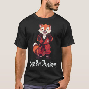 Camiseta Lindo Pero Peligroso, Karate Divertido de Panda Ro