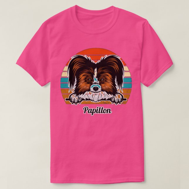 Camiseta lindo perro de papá (Diseño del anverso)