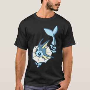 Camiseta lindo pez gato vaporeo n eevelution mezcla de pez