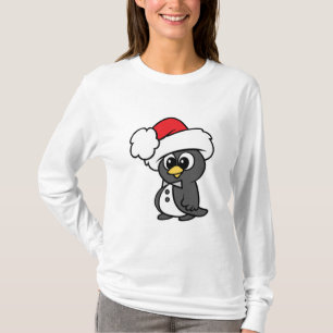 Camiseta Lindo pingüino de esmoquin de Navidad