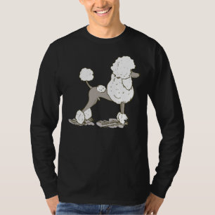 Camiseta lindo Poodle