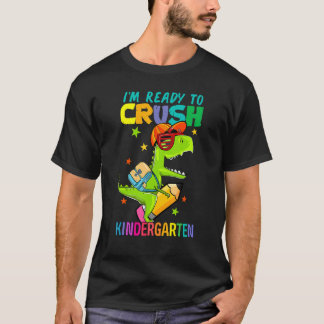 Camiseta Lindo Regreso A La Escuela Estoy Listo Para Aplast