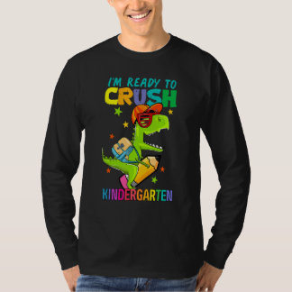 Camiseta Lindo Regreso A La Escuela Estoy Listo Para Aplast
