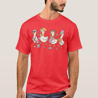Camiseta Lindo Regreso a la Escuela Silly Gooseeacher Estud
