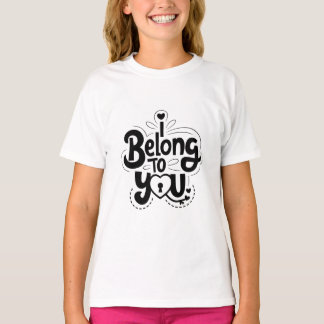 Camiseta Lindo te pertenezco