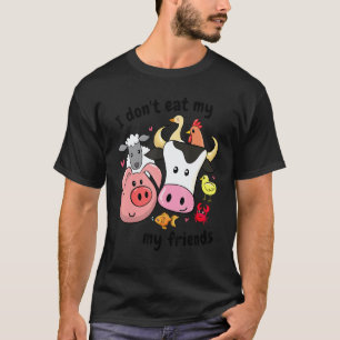 Camiseta Lindo vegano anti crueldad animal derechos animale
