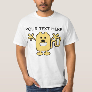 Camiseta Lindo Wow Wow Wubbzy Dibujos Animados Gato Amarill