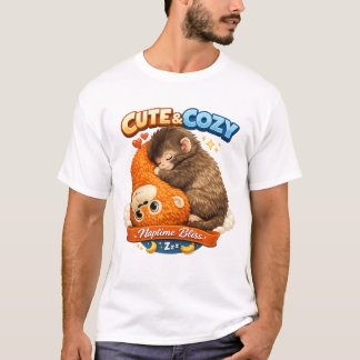 Camiseta Lindo y Acogedor   Dicha de la Siesta | Adorable B