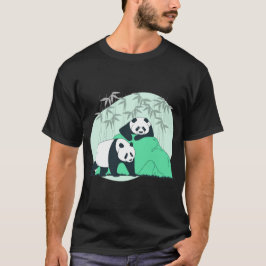 Camiseta lindos animales rellenos Panda