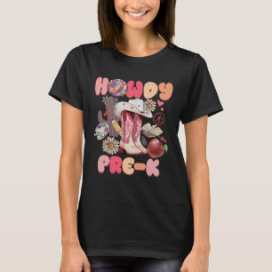 Camiseta Lindos Howdy Pre-k Botines de Vaquero Vaquera Vuel