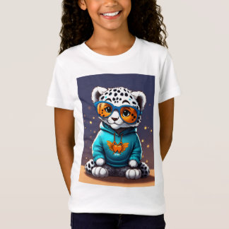Camiseta lindos niños de gatos T, shart