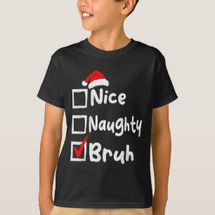 Camiseta Lindos traviesos hermanos chicos divertida lista d