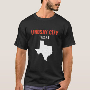 Camiseta Lindsay ciudad Texas Estados Unidos Estados Unidos