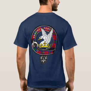 Camiseta Lindsay Tartan Clan Badge 