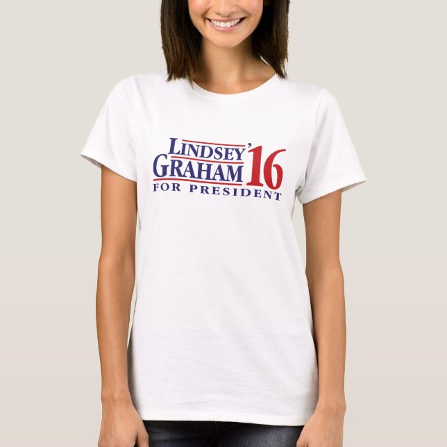Camiseta Lindsey Graham para el presidente (Anverso)