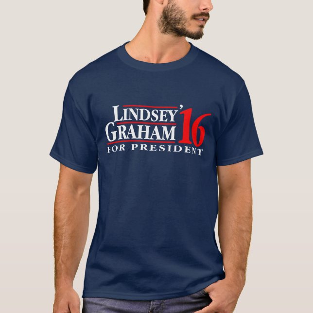 Camiseta Lindsey Graham para el presidente (Anverso)