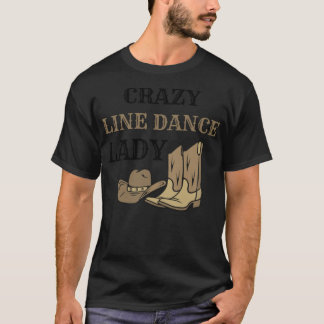 Camiseta Line Dance Lady Line Dancing Country gallop show