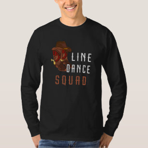 Camiseta Line Dance Squad Line Dancing Western Crece Dance