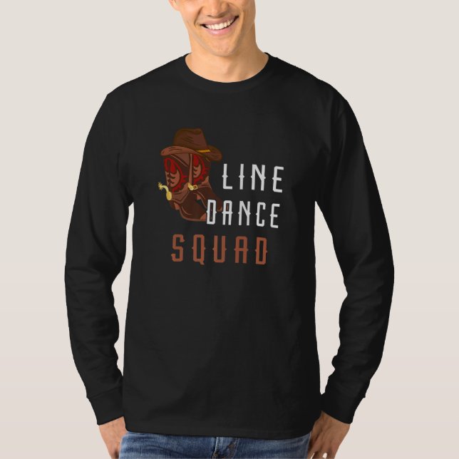 Camiseta Line Dance Squad Line Dancing Western Crece Dance  (Anverso)