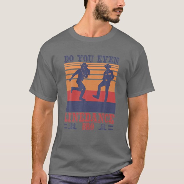 Camiseta Line Dancing Country Western Music Lover Line Danc (Anverso)