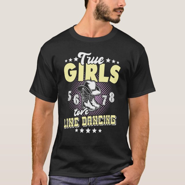 Camiseta Line dancing Line Dancer Line Dance  5 (Anverso)