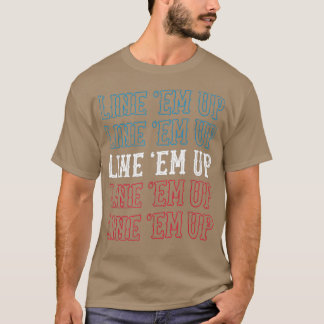 Camiseta Line Em Up Cuadrillo País Vaquero Occidental Blanc