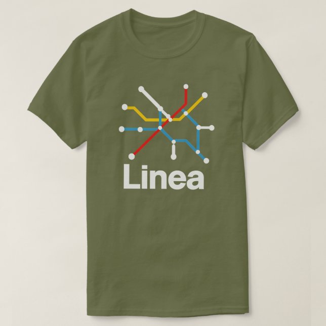 Camiseta Linea (Diseño del anverso)