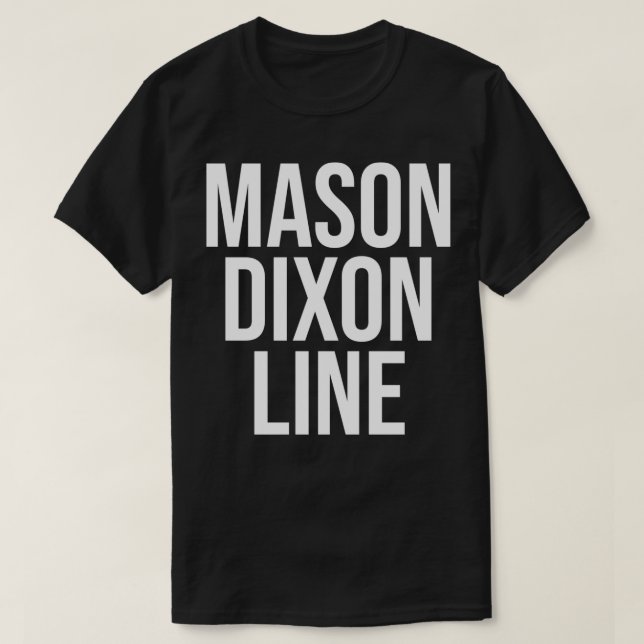 Camiseta Línea 1 de MasonDixon (Diseño del anverso)