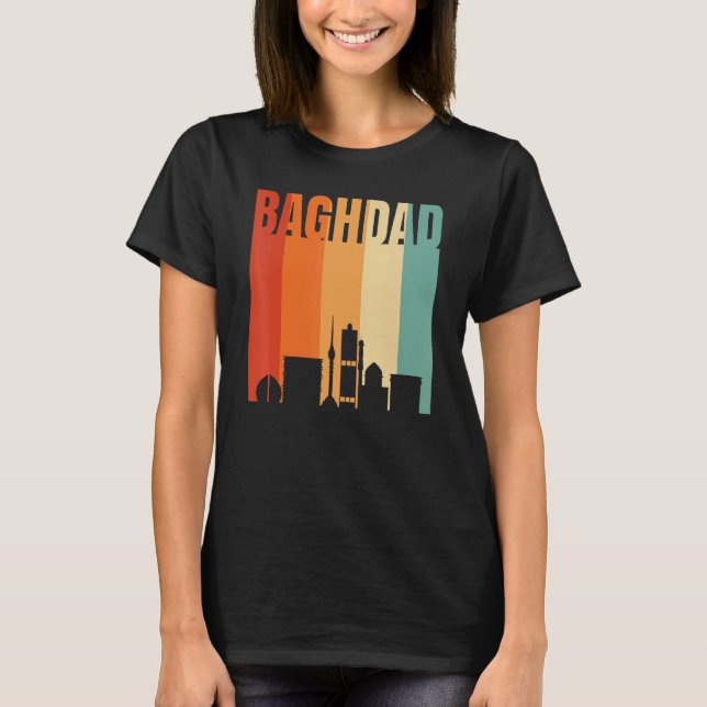Camiseta Línea aérea de Bagdad (Anverso)
