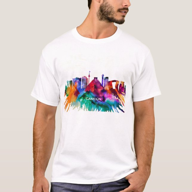 Camiseta Línea aérea de Cancún (Anverso)