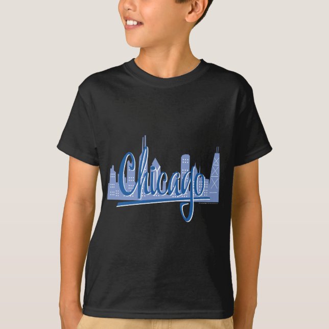 Camiseta Línea aérea de Chicago Windy City (Anverso)