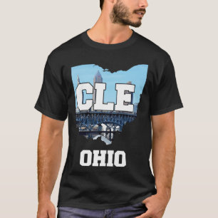 Camiseta Línea aérea de Cleveland Ohio City