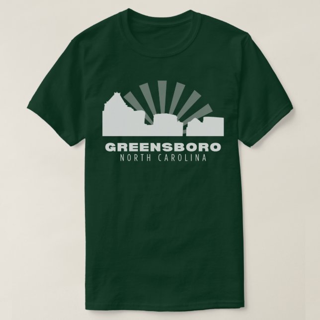 Camiseta Línea aérea de Greensboro (Diseño del anverso)