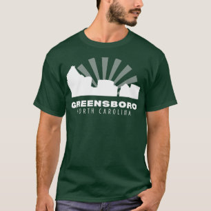 Camiseta Línea aérea de Greensboro